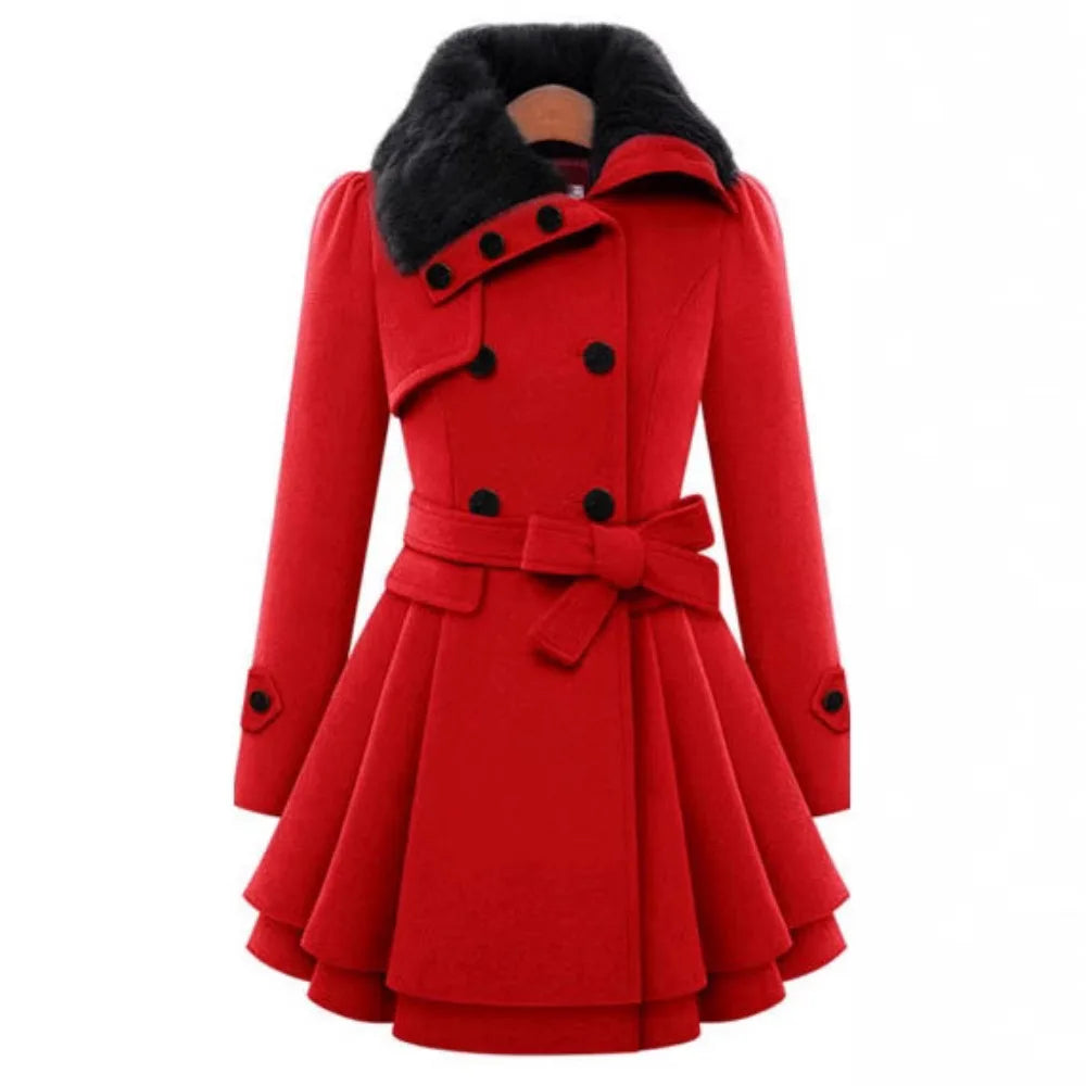 Emily - Women's trench coat with slim fit | Stylish coat