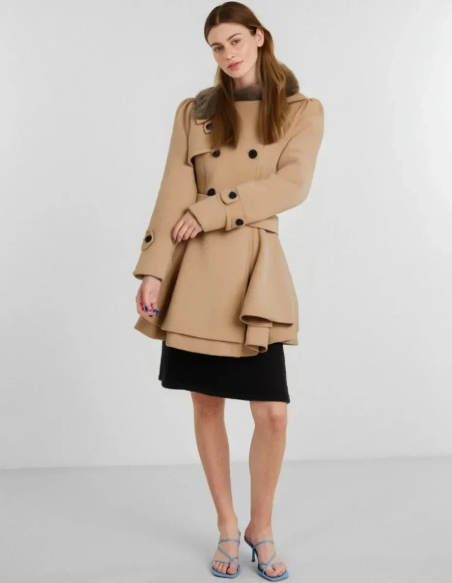 Emily - Women's trench coat with slim fit | Stylish coat