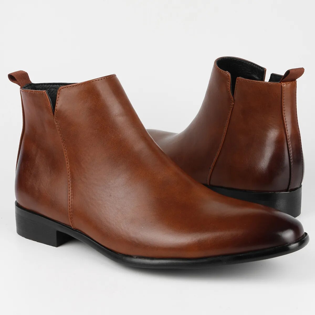 Bottes Chelsea confortables pour hommes | Bottines classiques élégantes à bout pointu