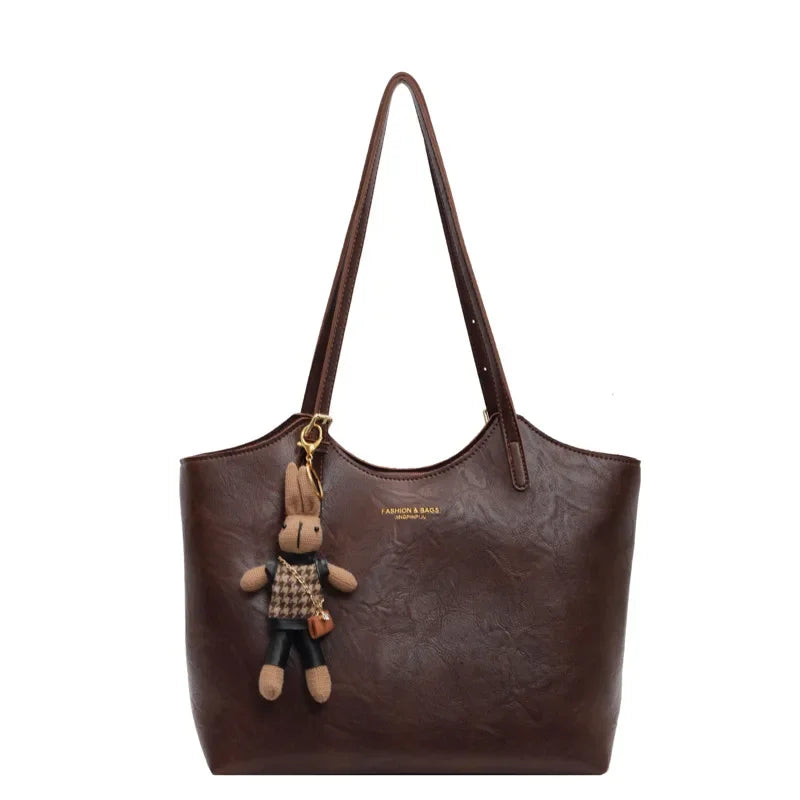 Rabbit Charm Tote Bag for Women - Image 3