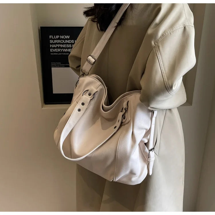 Lunelle - Large soft leather bag