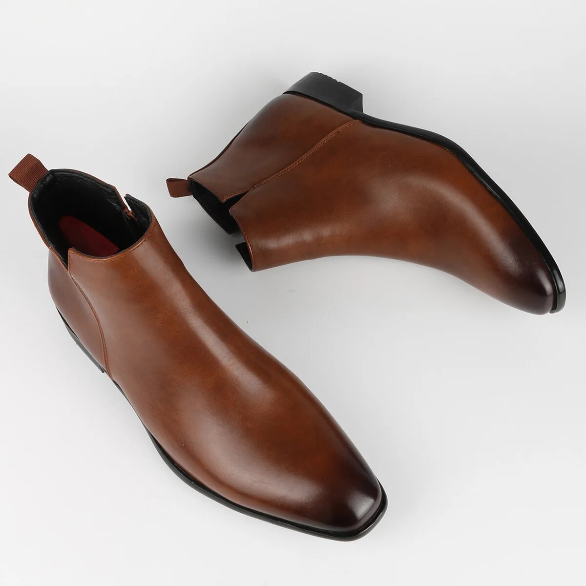 Bottes Chelsea confortables pour hommes | Bottines classiques élégantes à bout pointu
