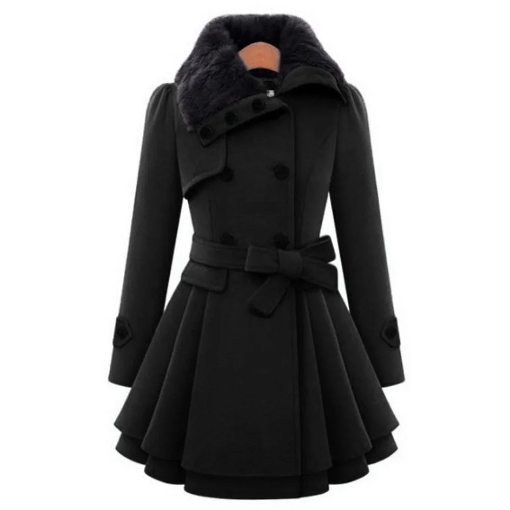 Emily - Women's trench coat with slim fit | Stylish coat