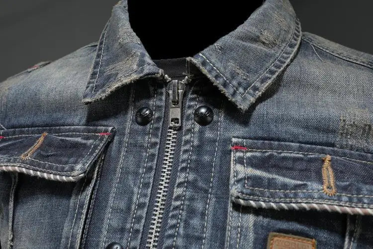 Antoine - Retro denim jacket for vintage style