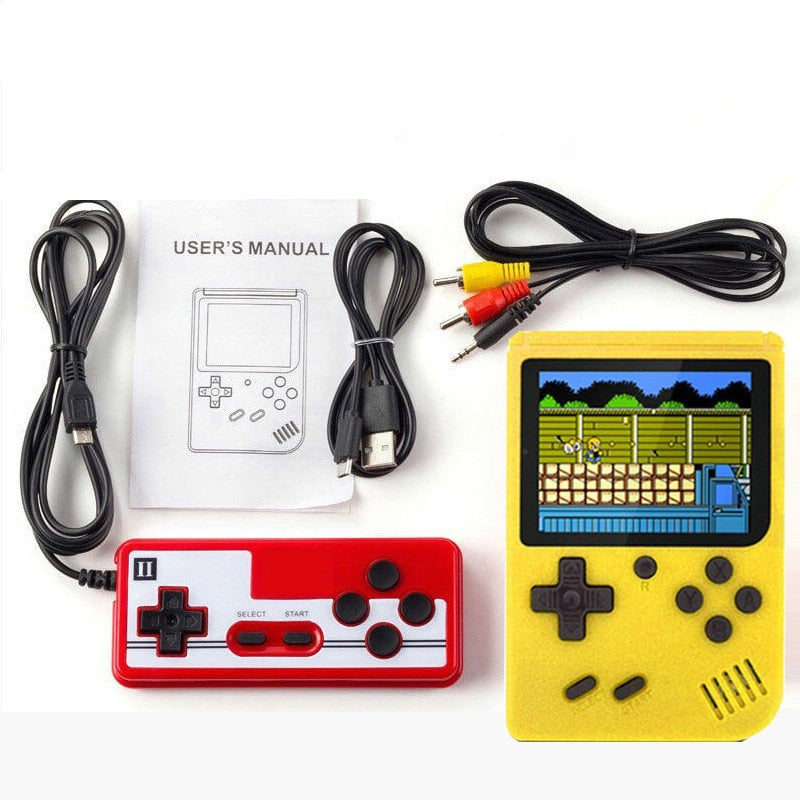 Consolă de jocuri retro portabilă cu 400 de jocuri