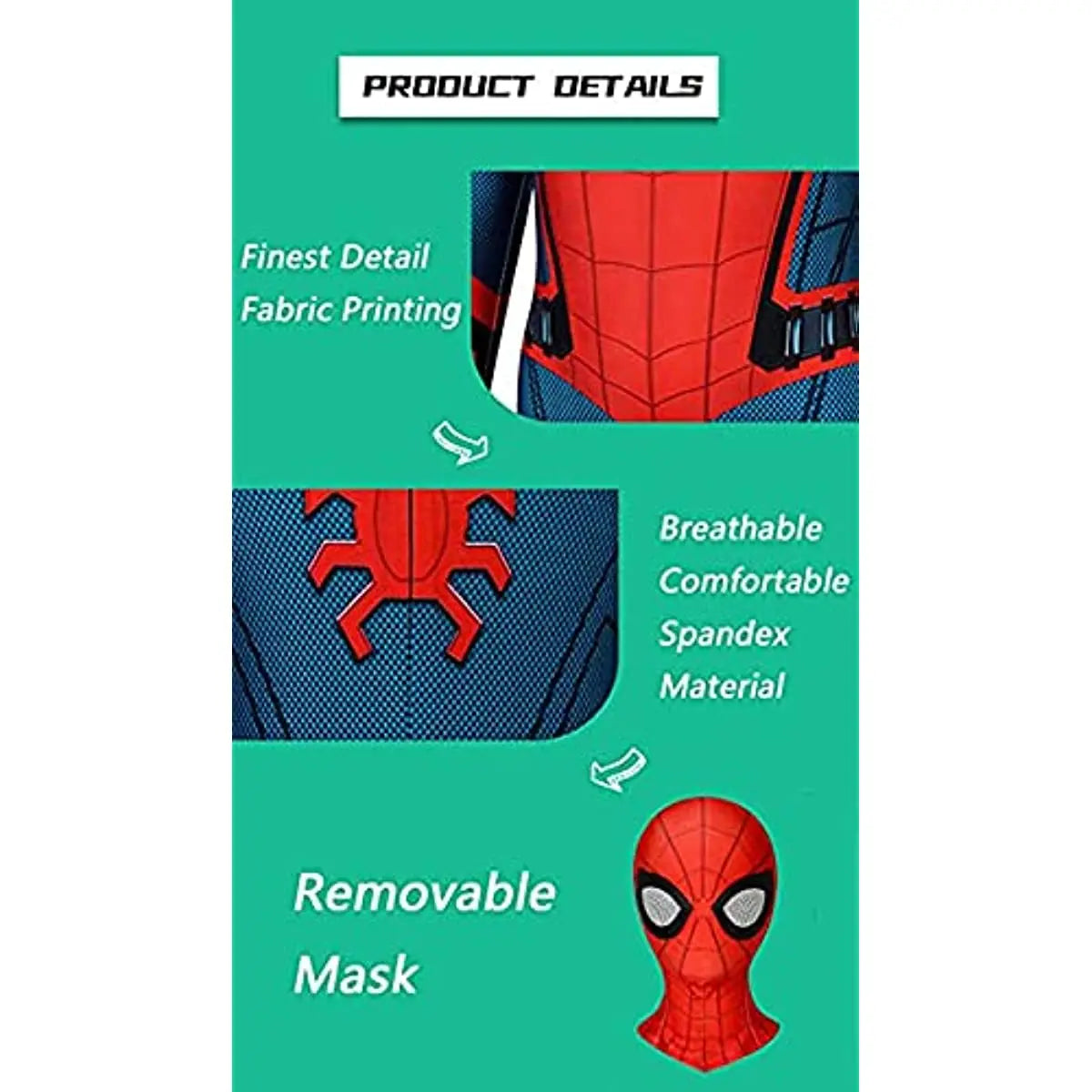 Kostým Spider-Mana - superhrdinský oblek pro děti