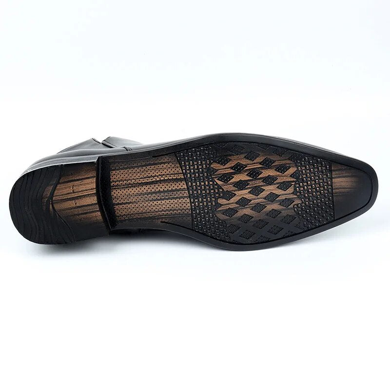 Bottes Chelsea confortables pour hommes | Bottines classiques élégantes à bout pointu