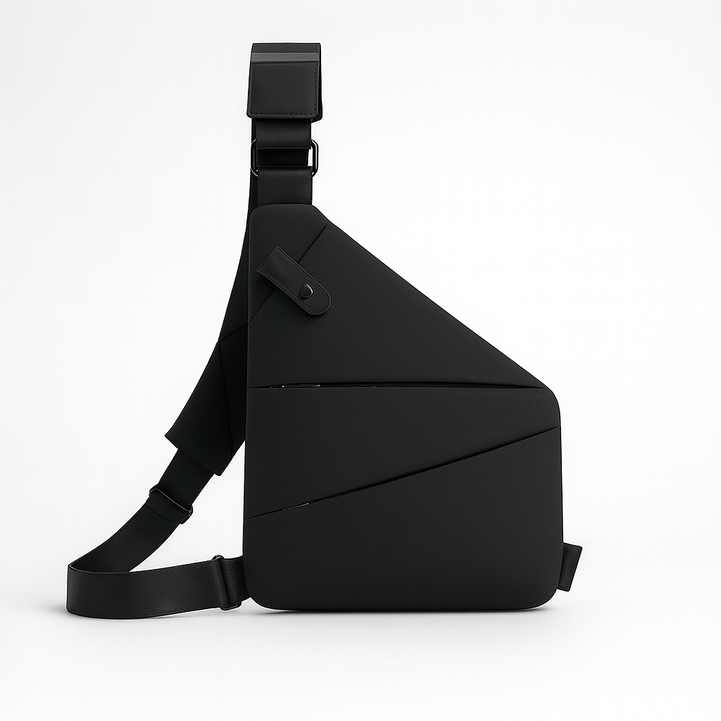 Crossbody shoulder bag black