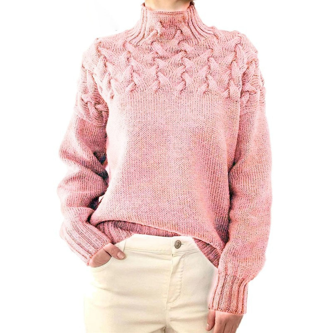 Hillegonda | Měkký oversized rolákový svetr