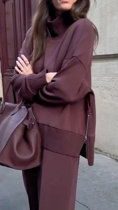 Γυναικείο κομψό σετ Lina Loungewear - Η άνεση συναντά την κομψότητα για το σπίτι