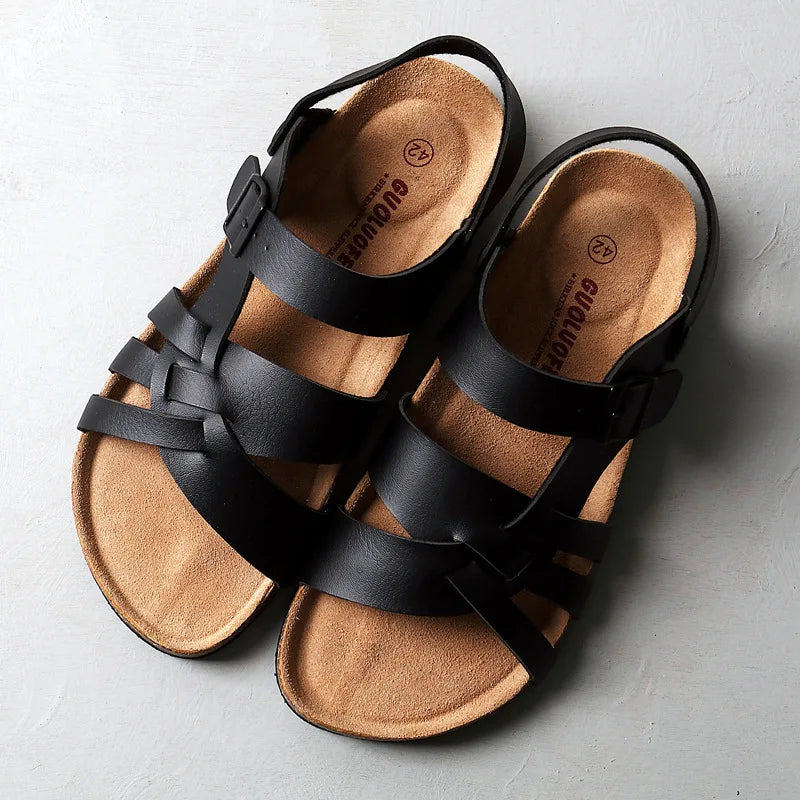 Premium leather orthopedic sandals - anatomic comfort | Women & Men