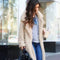 Sietske | Soft women's fleece teddy coat, long cut