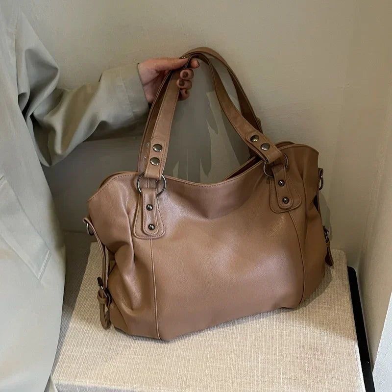 Lunelle - Large soft leather bag