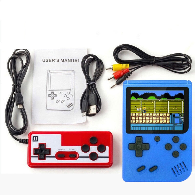 Consolă de jocuri retro portabilă cu 400 de jocuri