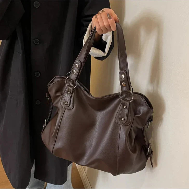 Lunelle - Large soft leather bag
