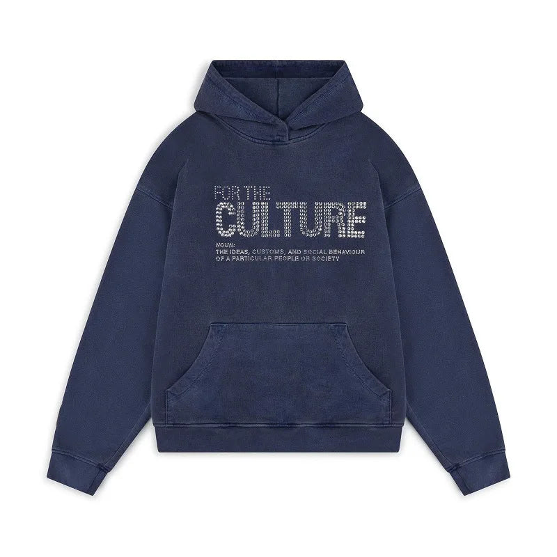 Statement Cotton Hoodie for Unisex - Image 5