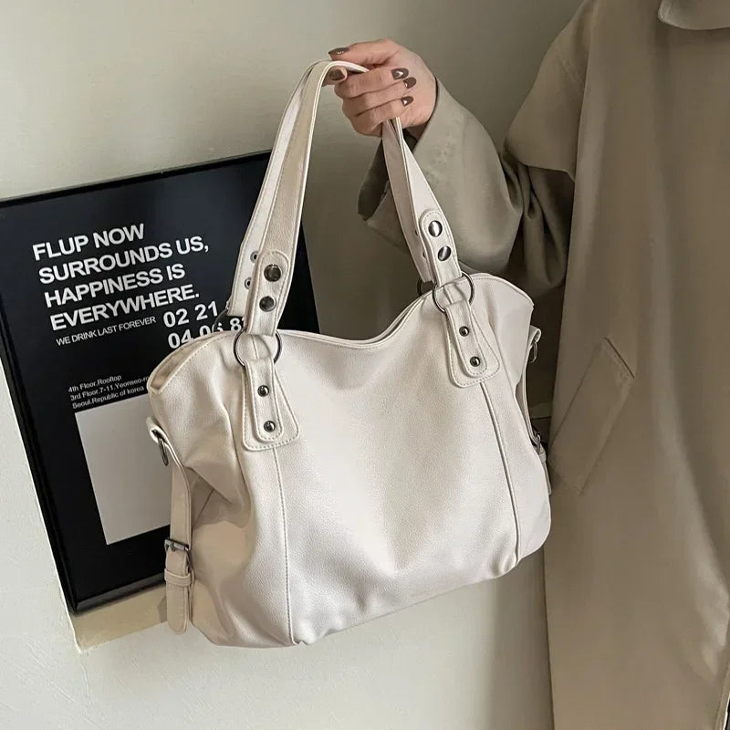 Lunelle - Large soft leather bag