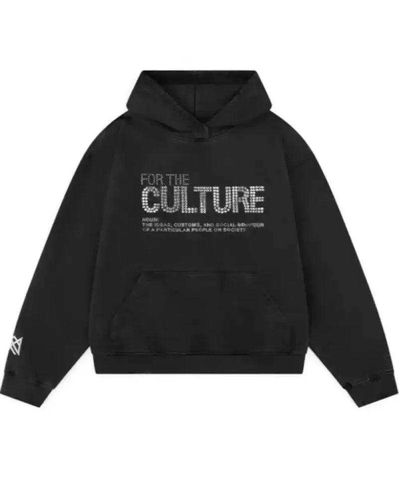 Statement Cotton Hoodie for Unisex - Image 4