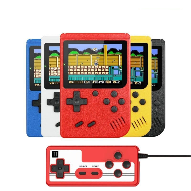 Consolă de jocuri retro portabilă cu 400 de jocuri