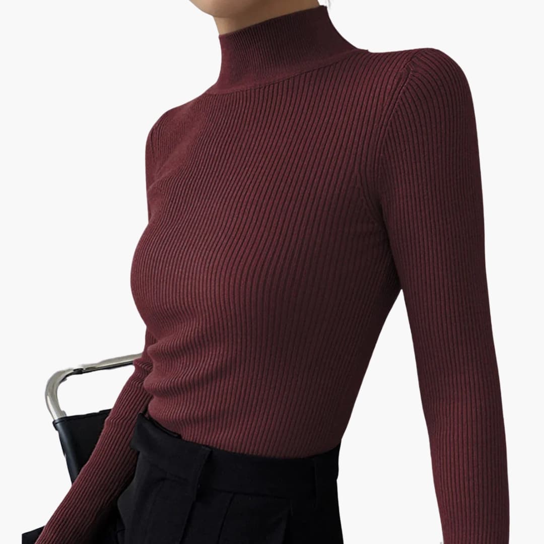 Fitted Long Sleeve Top for Women - Image 4