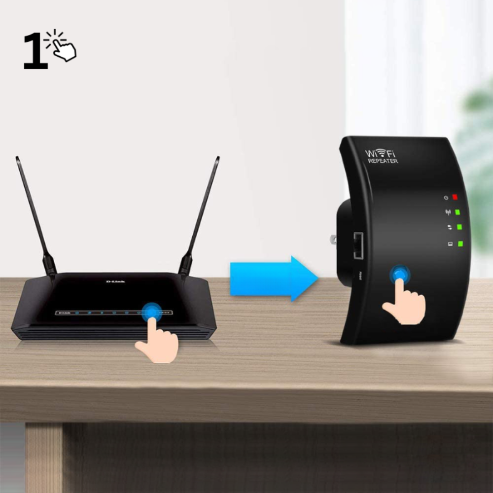 Wireless WIFI signal booster - Reliable internet amplification for home and office
