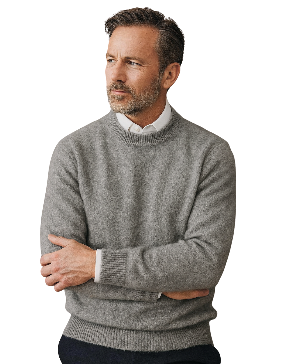 Crew Neck Sweater for Men - Image 1