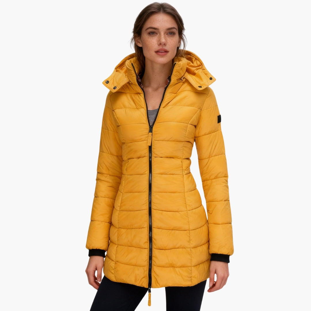 Hooded Puffer Jacket for Women - Image 4