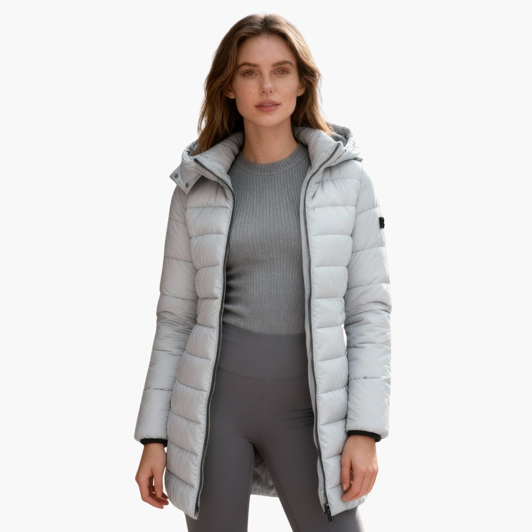 Hooded Puffer Jacket for Women - Image 1