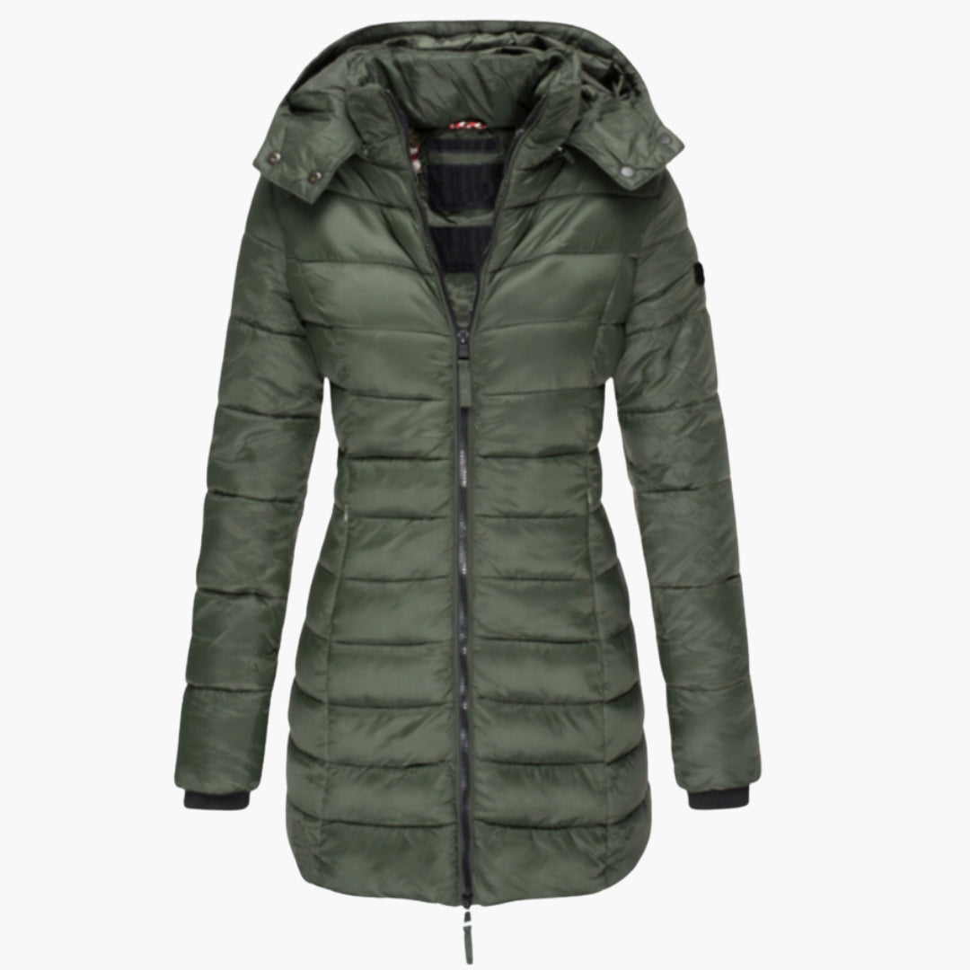 Hooded Puffer Jacket for Women - Image 7
