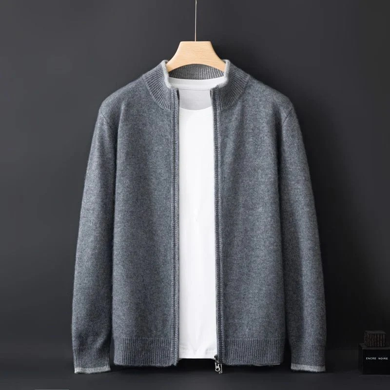 Merino - Men's wool vest with zipper