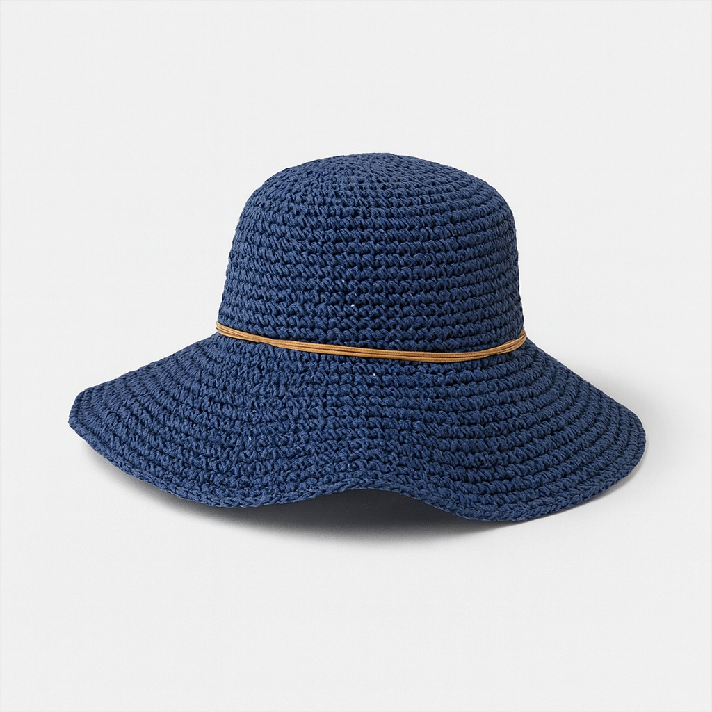Fedora Sun Hat blue
