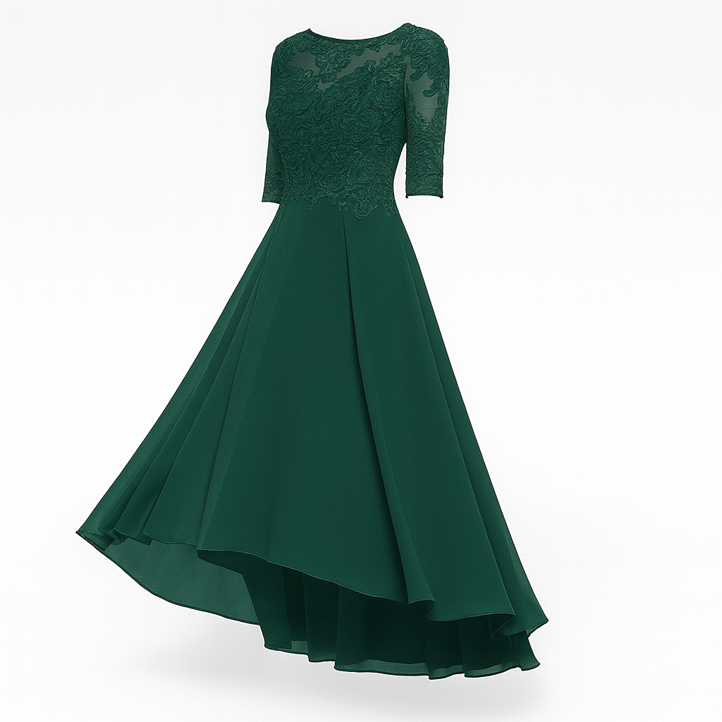 Evening Dress dark green