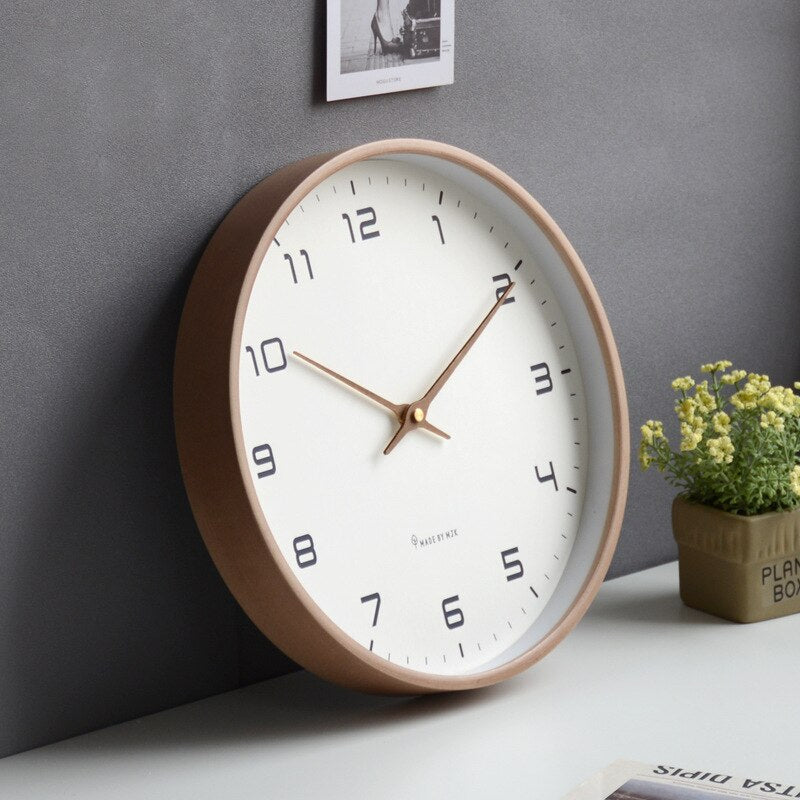 Minimalist Round Wall Clock - Image 2