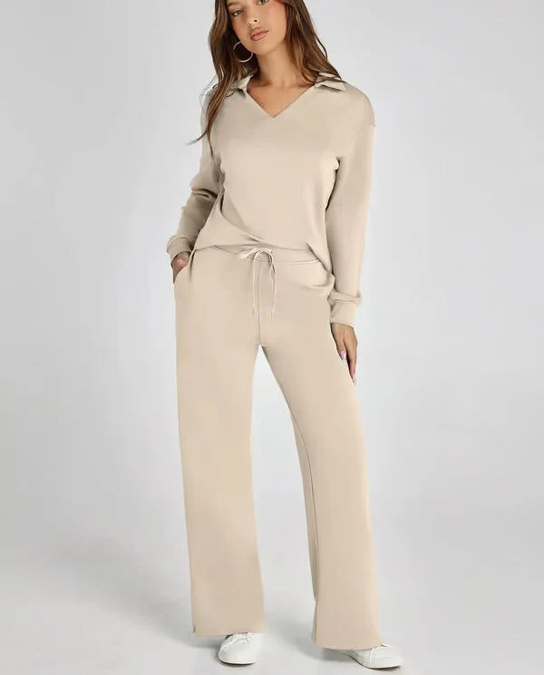 Romy - Two-Piece Lounge Set with Collar