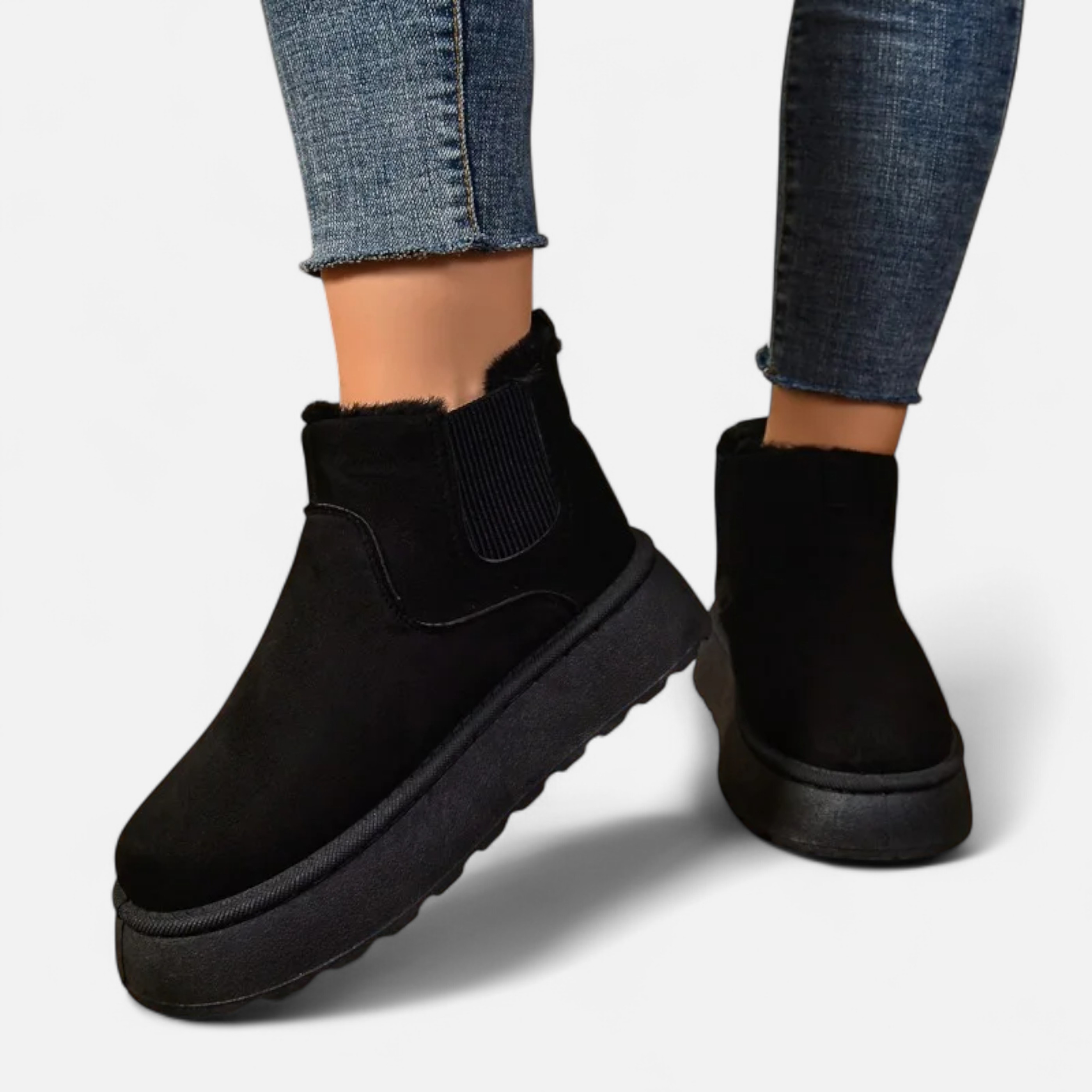 Platform Chelsea Ankle Boots for Women - Image 14