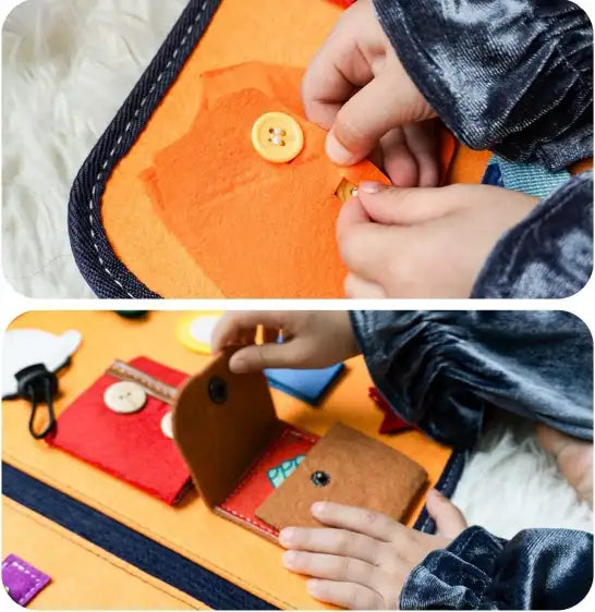 Busy Board Montessori toy