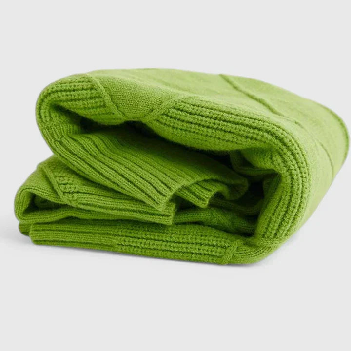 Turtleneck Knit Sweater for Women - Image 4