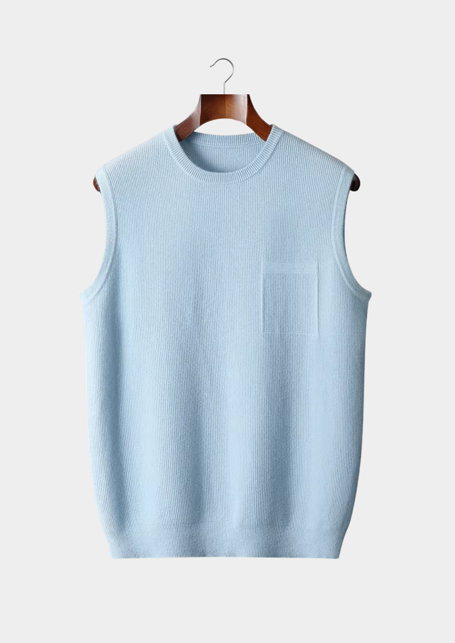 Crew Neck Sweater Vest for Men - Image 8