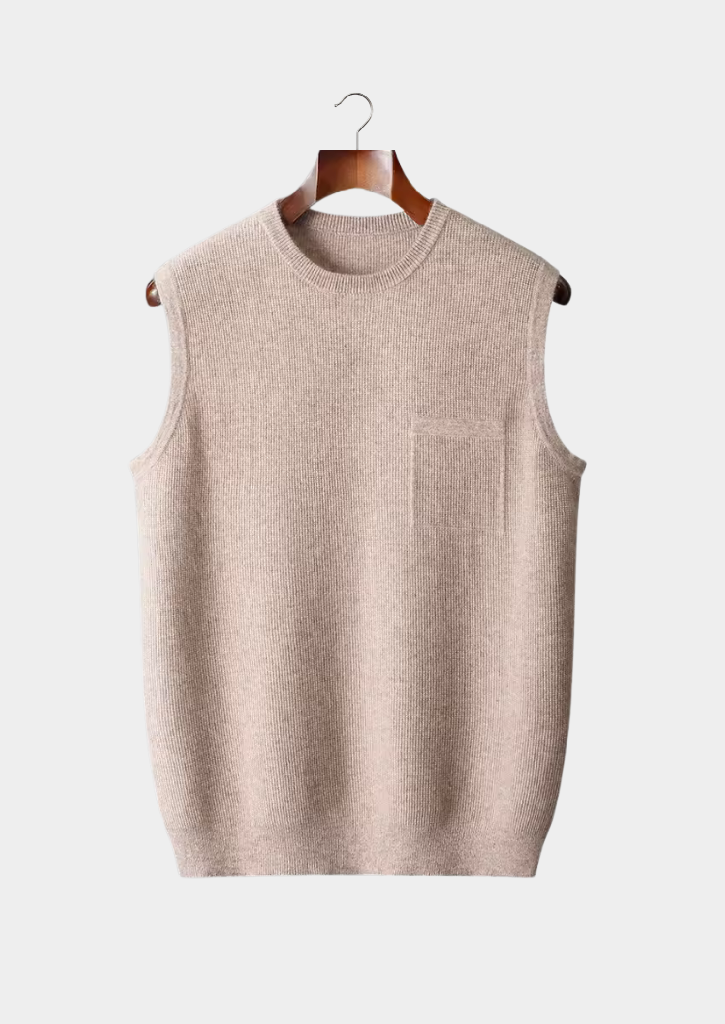 Crew Neck Sweater Vest for Men - Image 6