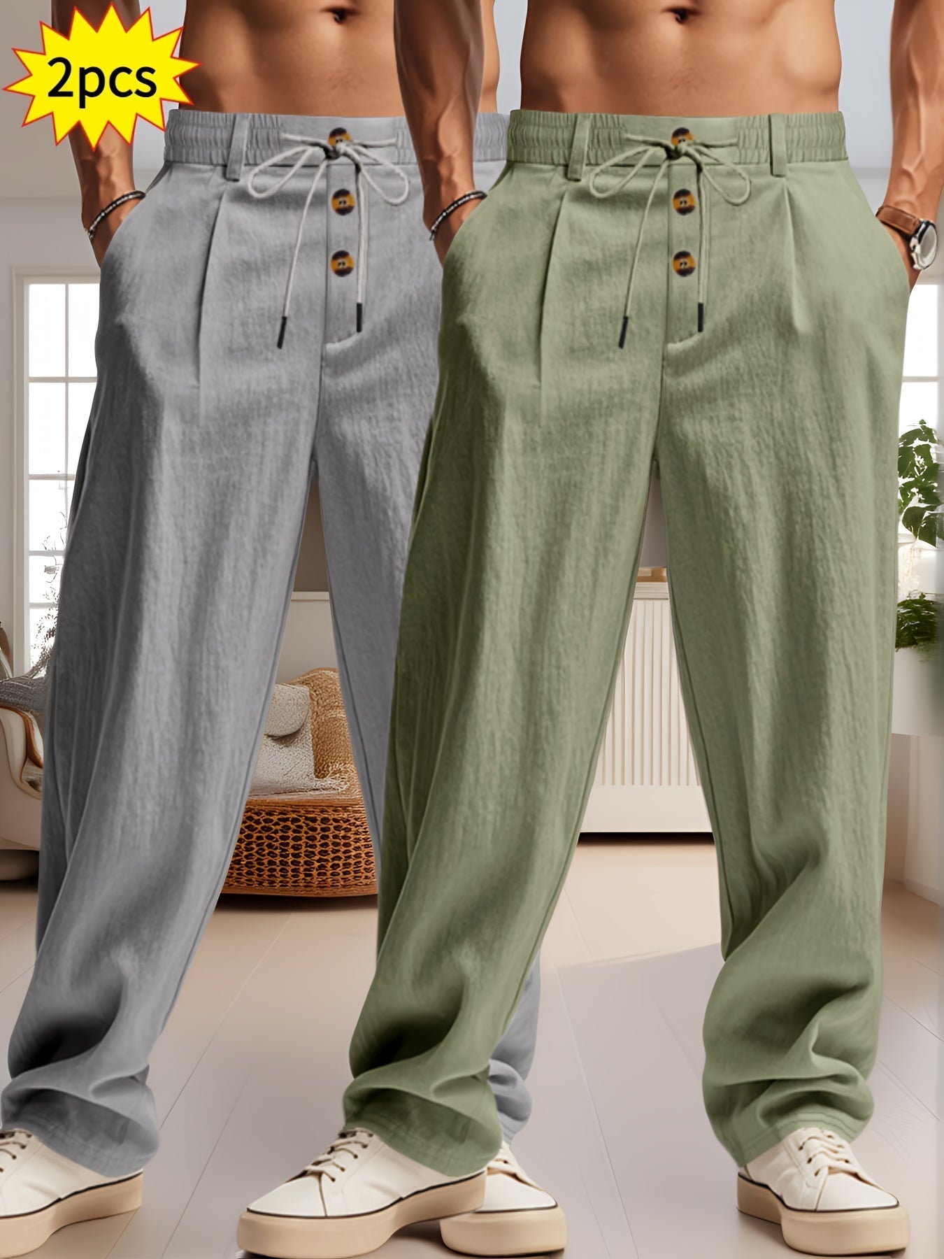 Relaxed luxury trouser set - comfort and style without compromise