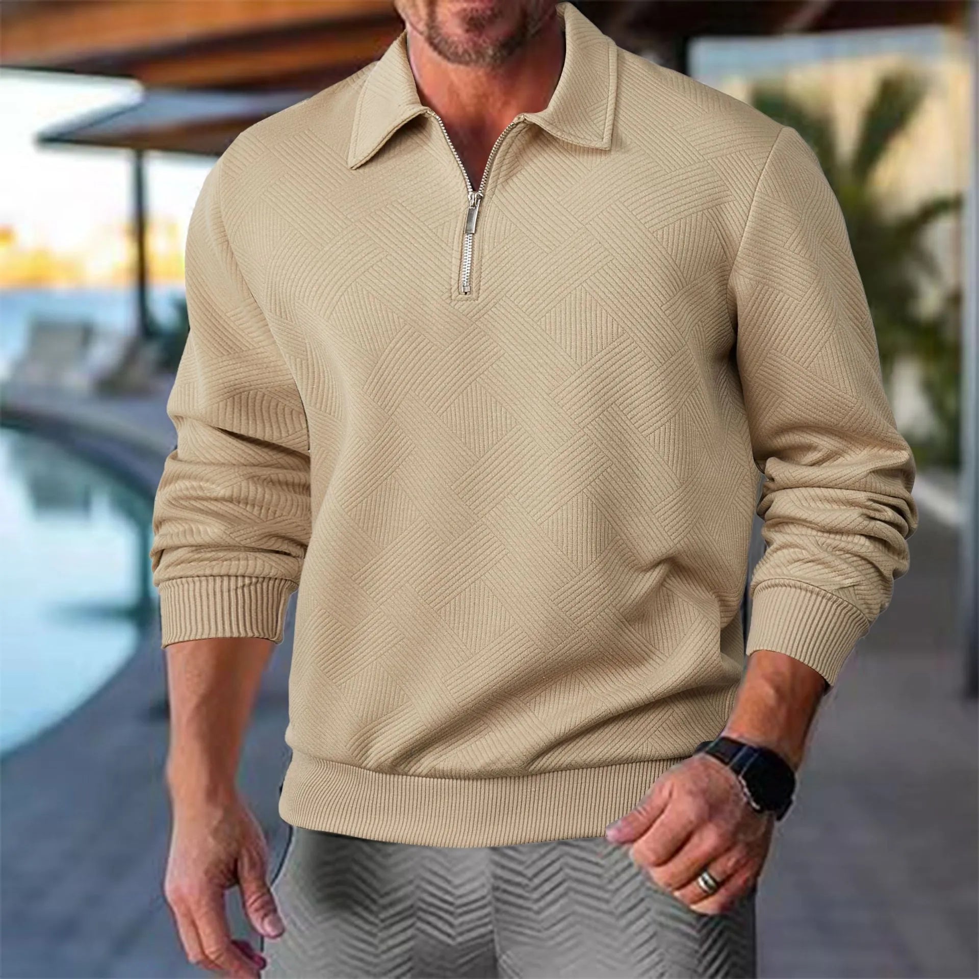 Koen | Stylish Premium Quarter Zip Sweater for Men