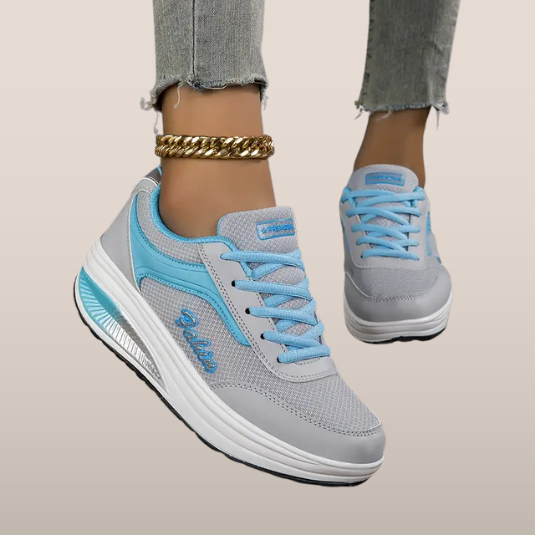 Γυναικεία Premium Graphic-Print Platform Sneakers - Κομψό σχέδιο και μοντέρνο μοτίβο