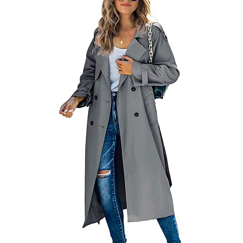 Zara - Women's Trench Coat Long