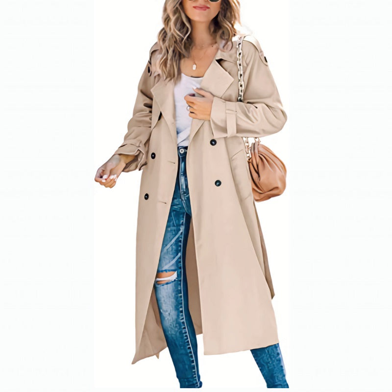 Zara - Women's Trench Coat Long