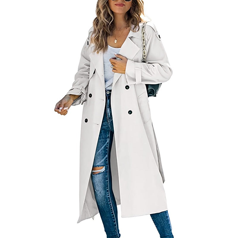 Zara - Women's Trench Coat Long