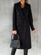 Marina | Stylish long women's coat with an elegant fit