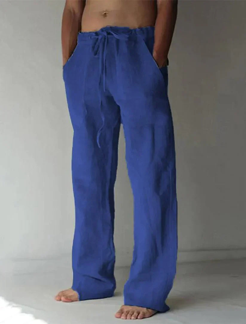 Arthur - Men's Wide Linen Pants