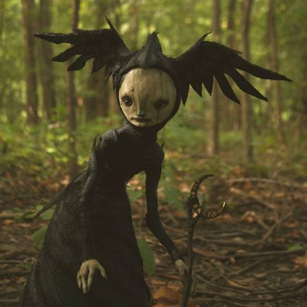MysticWitch | Creepy Witch Sculptures – Dark, Bizarre Art, Halloween Decor, Gothic Home Decor