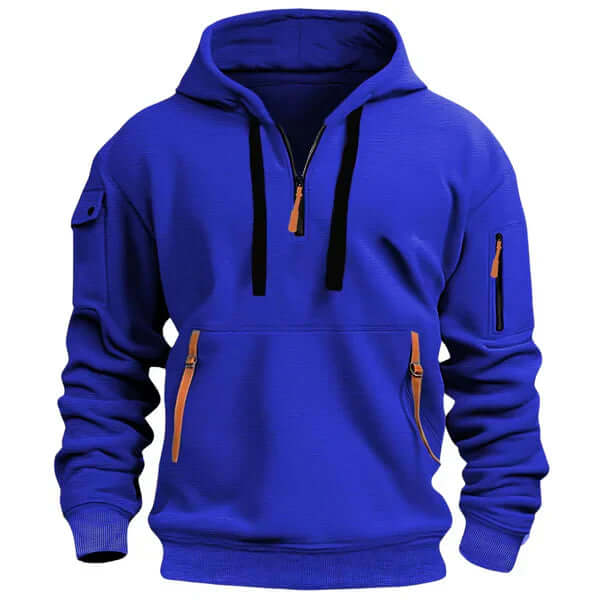 Half-Zip Pullover Hoodie for Men - Image 7