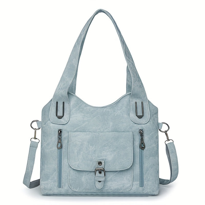 Vintage chic shoulder bag - practical and elegant